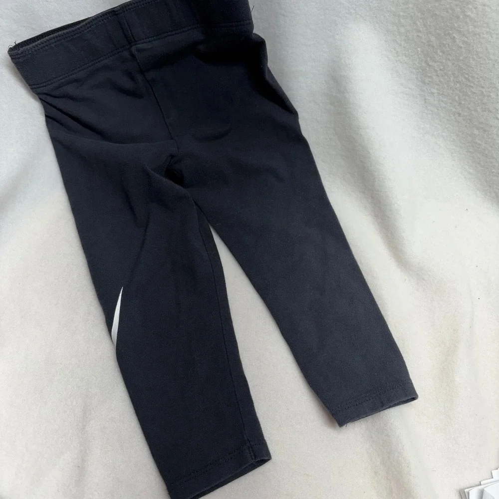 Nike Toddler Girls Black Just Do It Crop Leggings Size‎ 2T